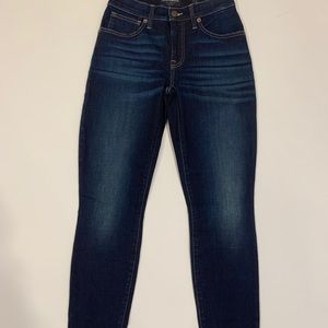 Lucky Brand Ava Jeans Mid Rise Dark Denim 2/26 NWT